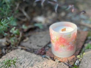 スイートピー、アジサイを使用