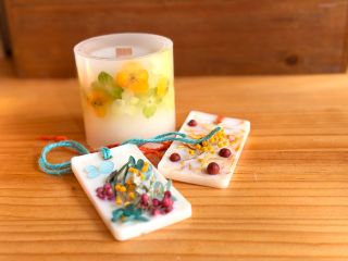 ボタニカルキャンドル&サシェ