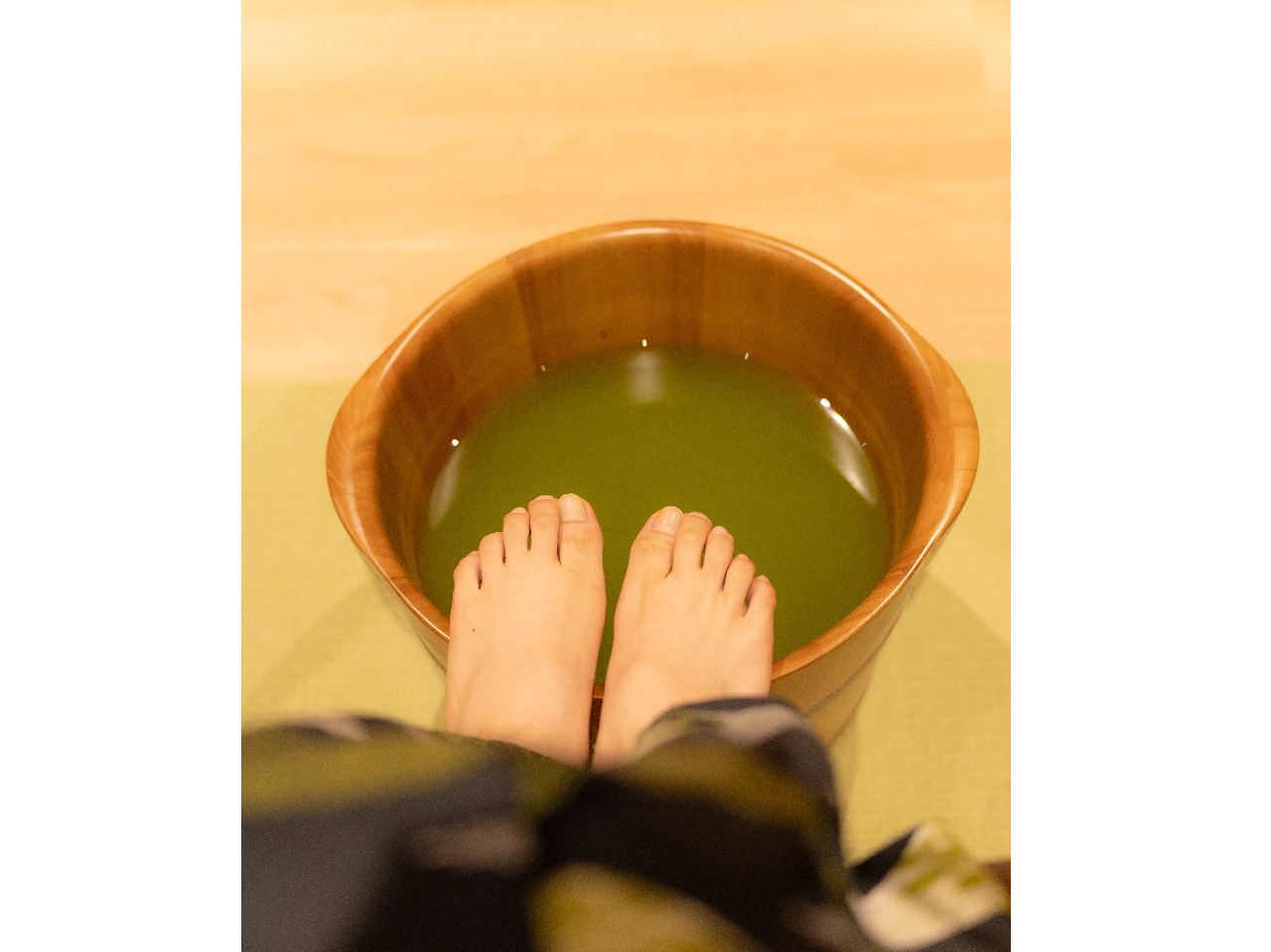 浅草へ観光の方にぜひおすすめです。〜5種類の足湯+フットマッサージのコース〜観光中の一休みにぜひお立ち寄りくださいませ