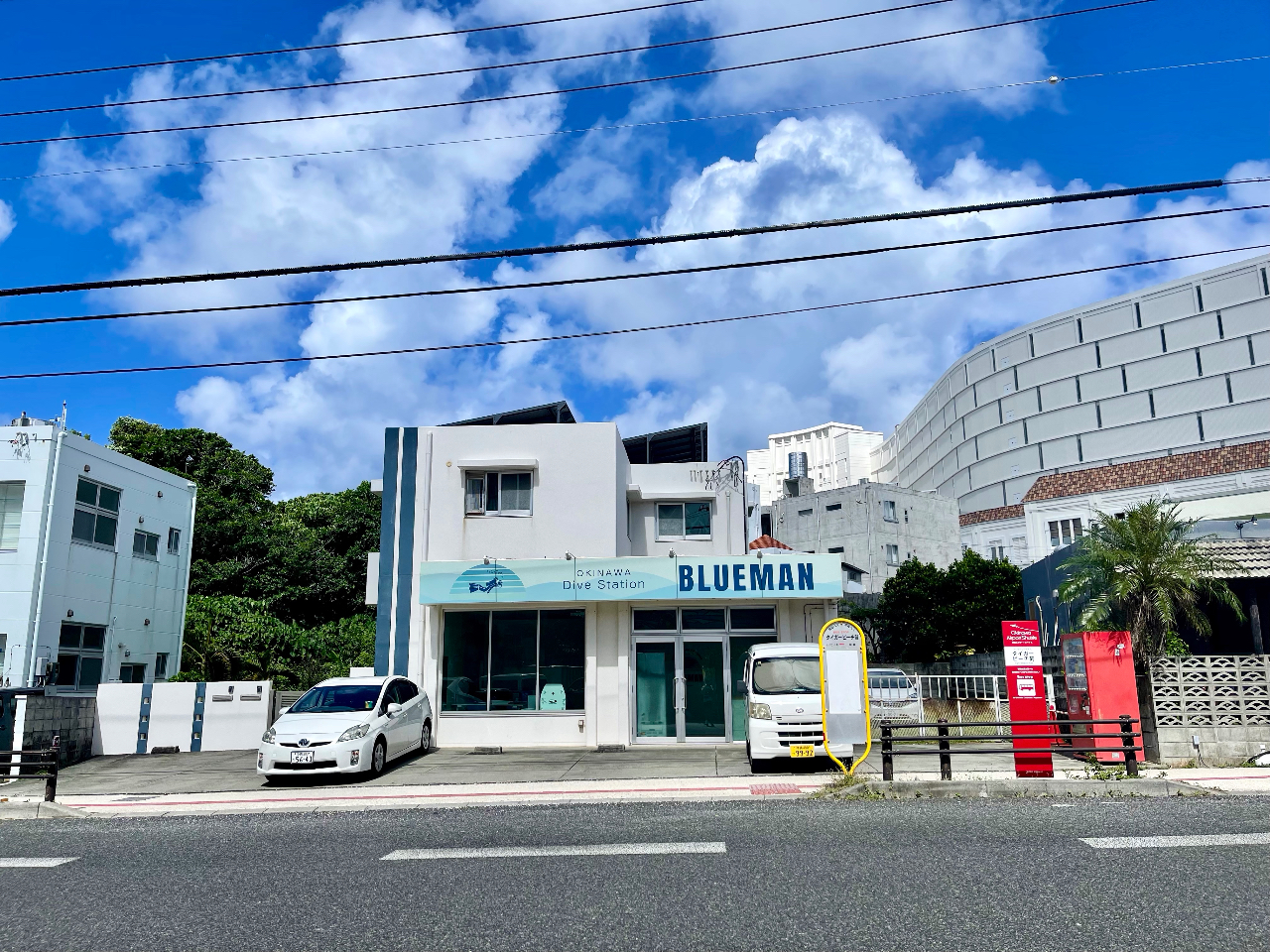 ショップ通り沿い