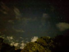 空を見上げると満天の星空