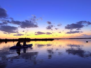 サンセット時は奇跡のコントラストに出会えるかも