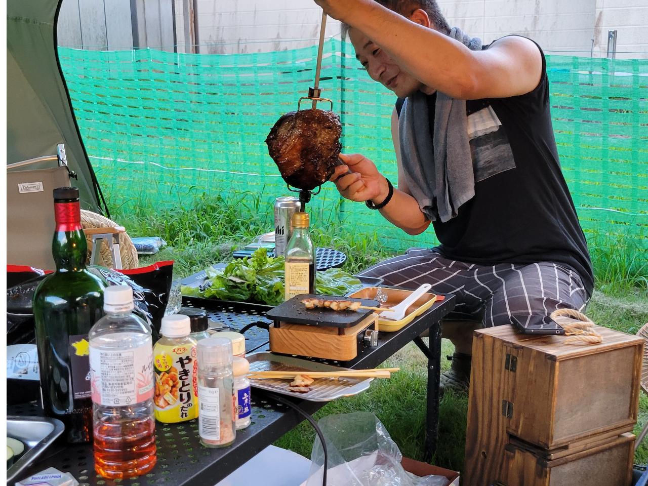 ͘řBo[xL[͏Ă܂̂ŐHނĂ邾łɎn߂܂B