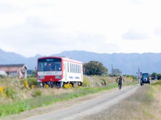 南阿蘇鉄道をトレースしながら高森町へ向かいます