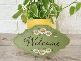 Welcomeの文字は、苗字、Toiletなどに変更可。事前にご相談ください。