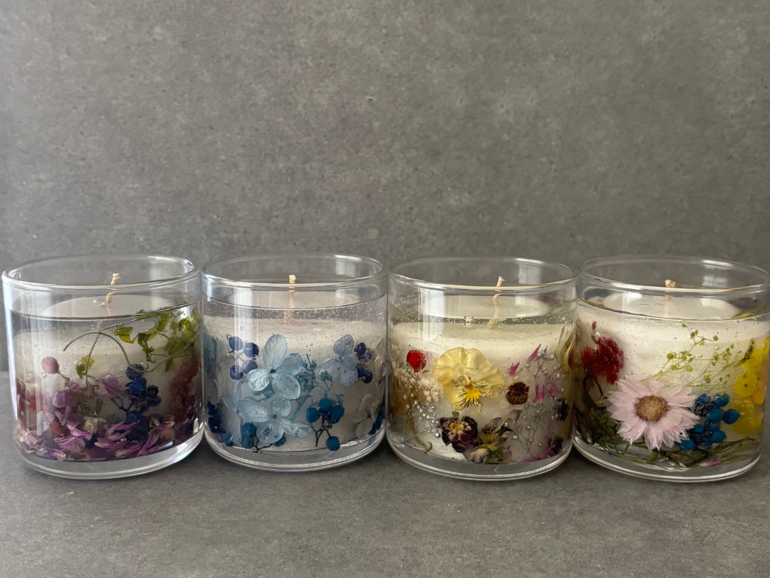 【北海道札幌市】フラワーパーム&ジェルキャンドル作り体験♪~初心者大歓迎・手ぶら...