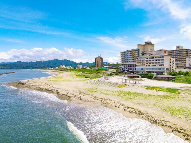 汐美荘からは、海を眺めることができます♪