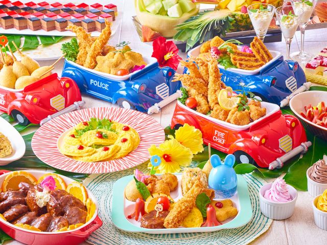 こちらが、キッズバイキングメニューの一例です♪ (実際とは異なる可能性がございます)