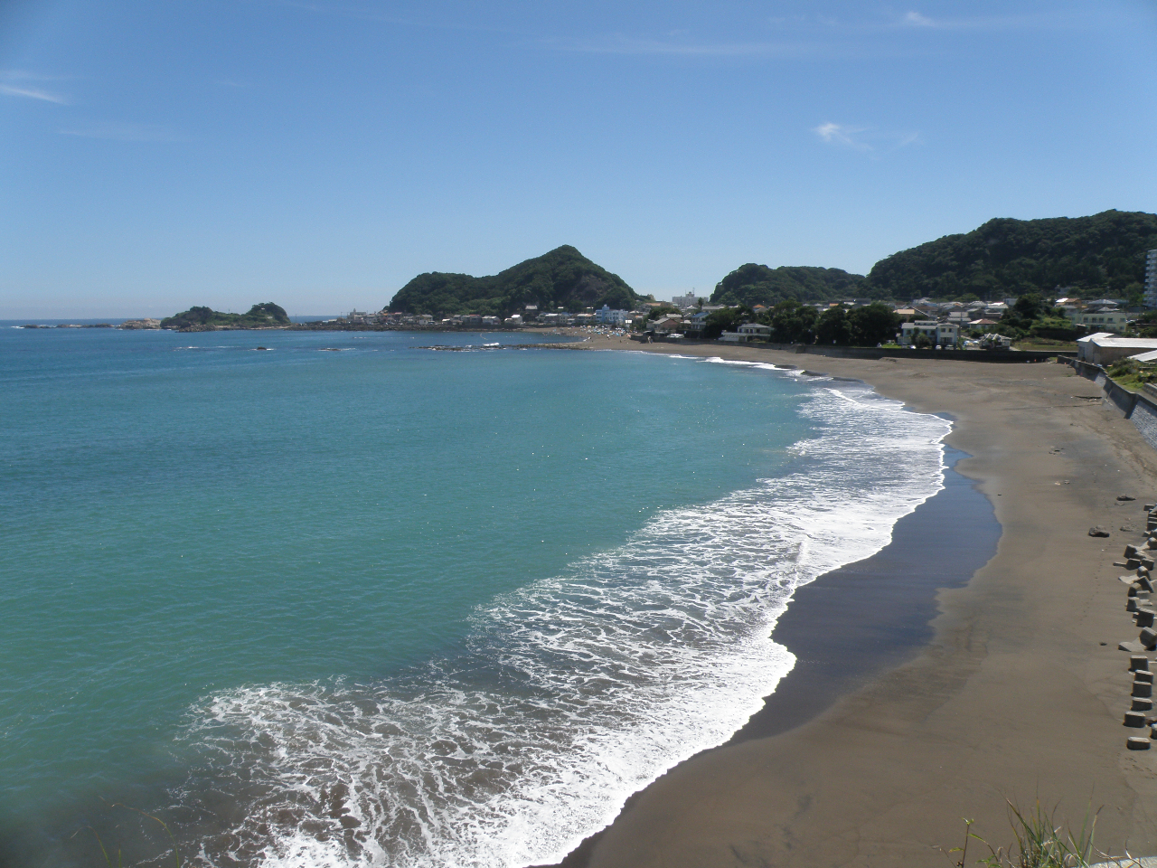 海岸はこんなにキレイです♪