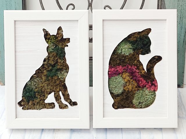 ワークショップでは犬と猫からお選びください。