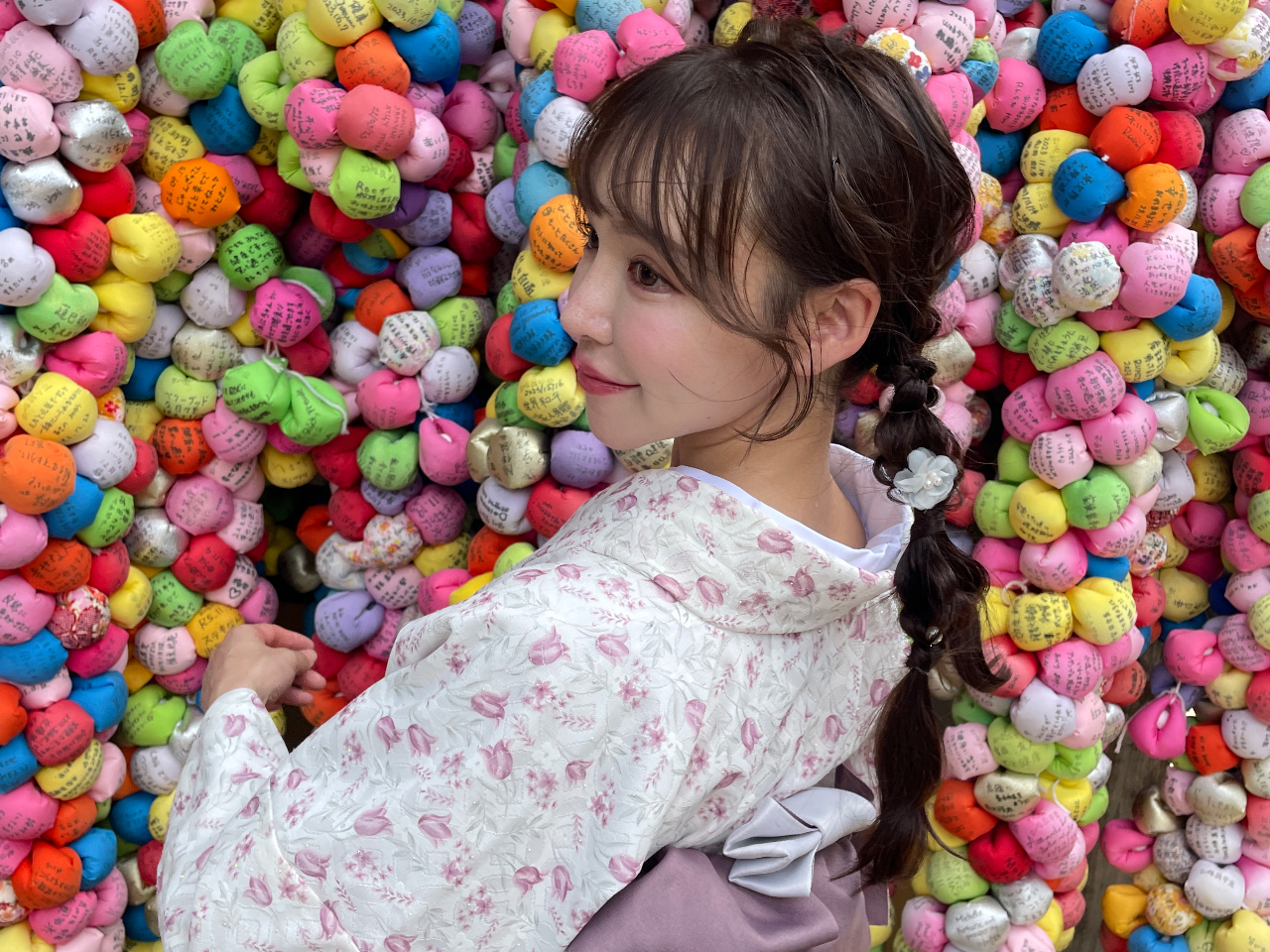 合わせるアイテムで七変化♪