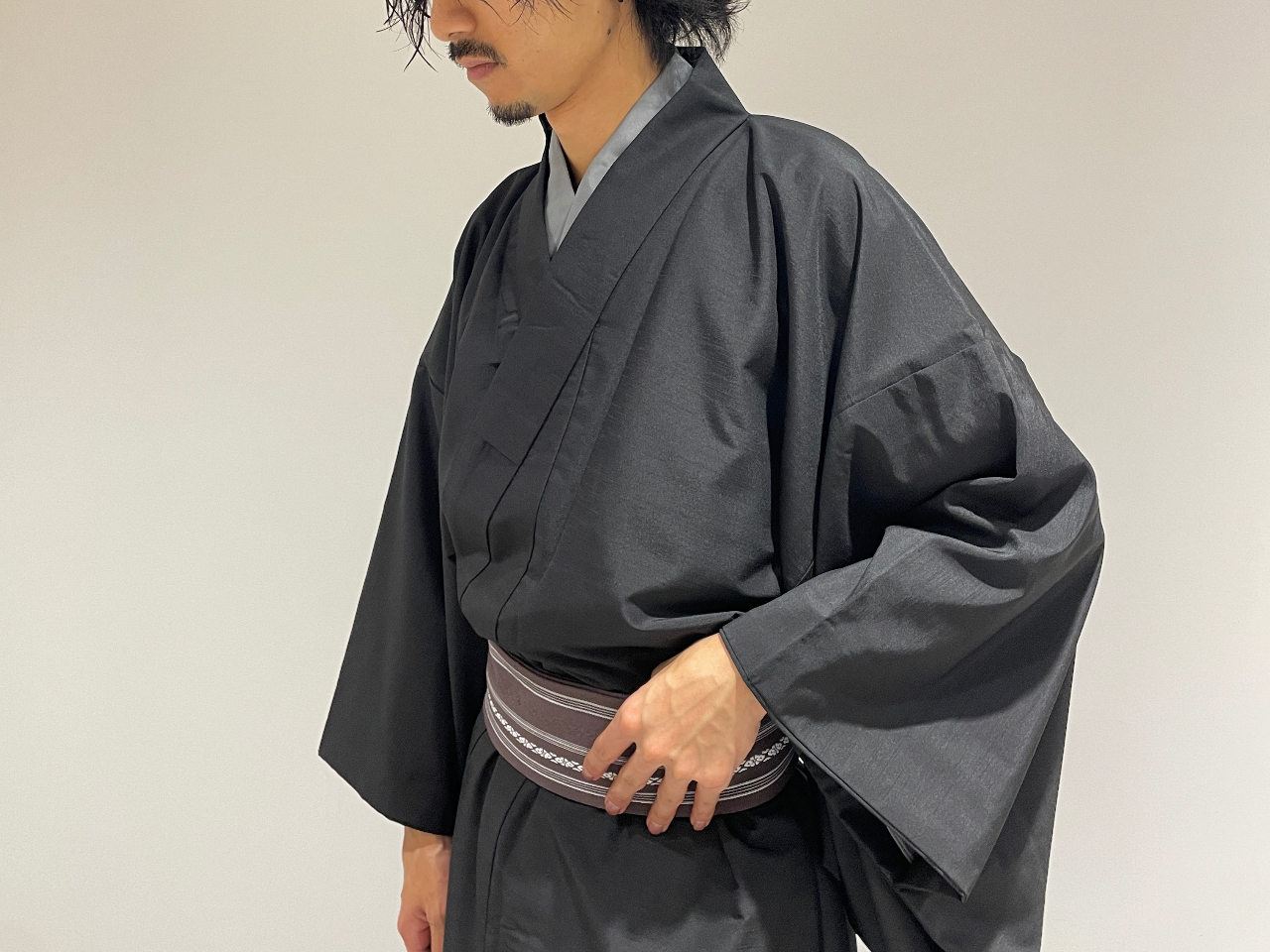 男らしい色合わせや、着物、帯、羽織の組み合わせなど、アドバイスさせていただきます♪