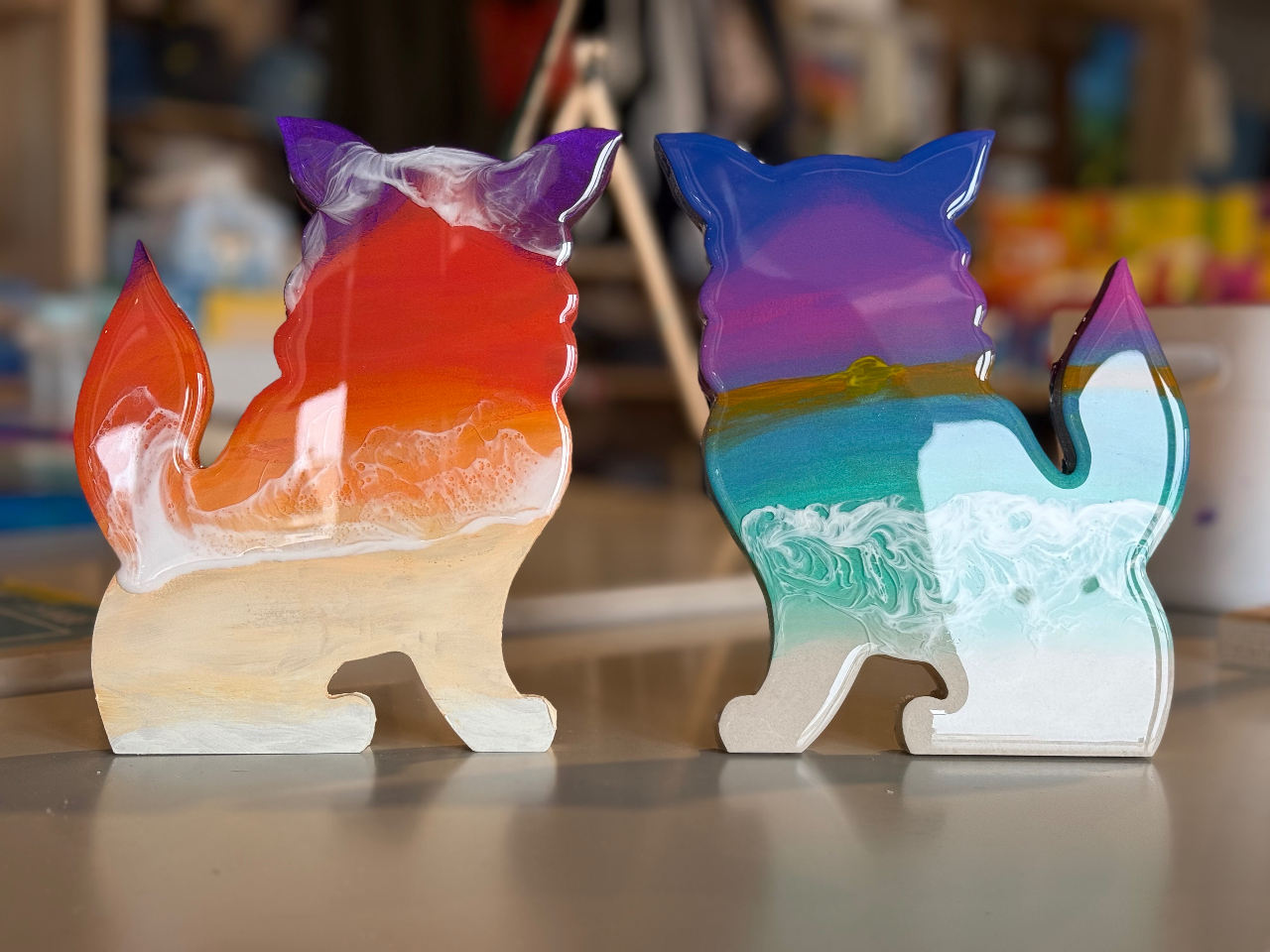 沖縄北谷】当日参加大歓迎！「お座りシーサー型」レジンアート体験