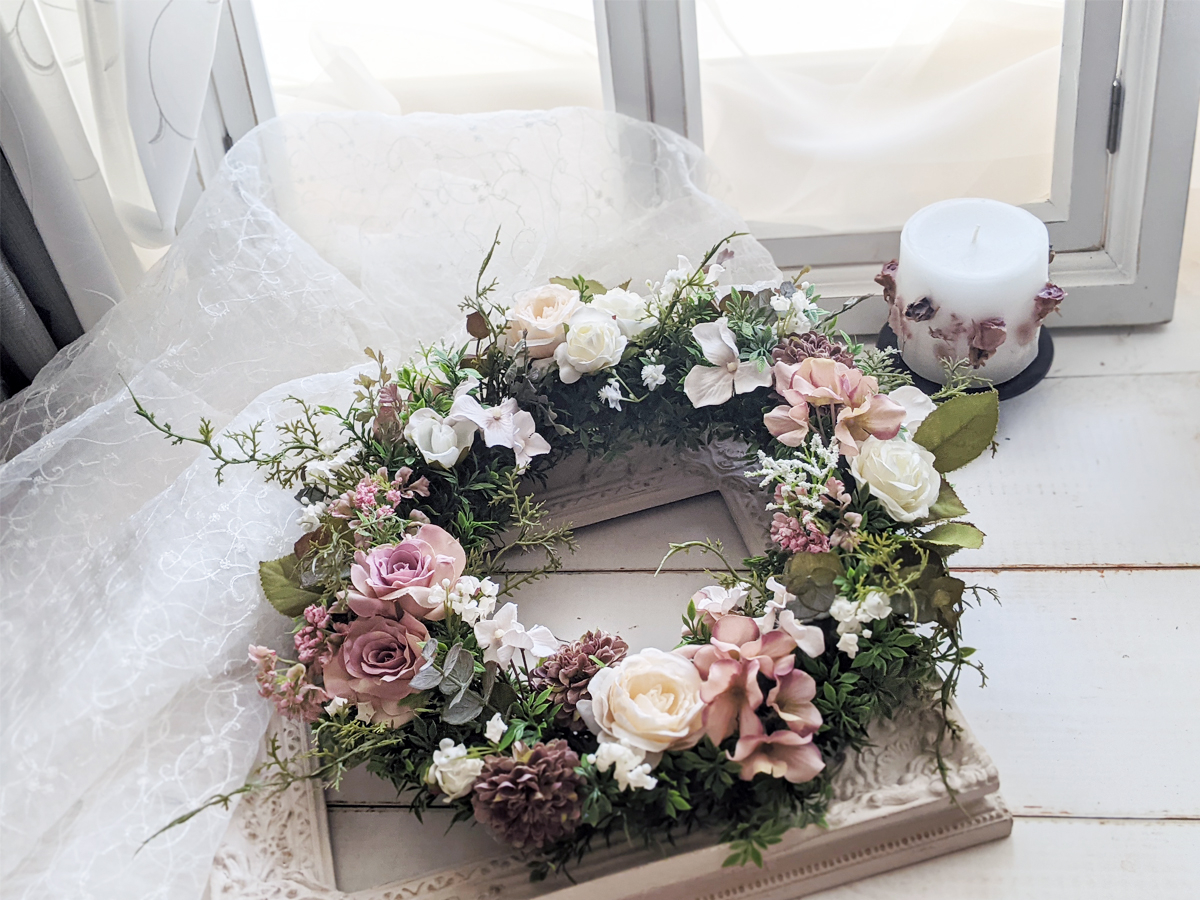 <千葉・君津>アーティフィシャルフラワーを使ったフラワーアレンジ♪ 女性・子ども...