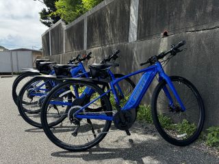 GIANT製のEクロスバイク。ハイスペックな電動アシスト自転車のライド体験ができます。