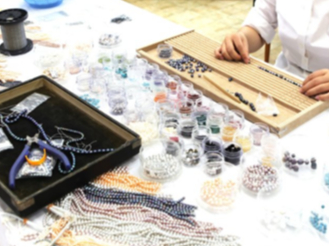 今プランは「本真珠ストラップ作り体験」となります