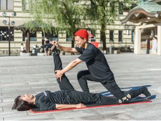 あの”兼子ただし”直伝の美bodyセルフストレッチを兼子ただし直弟子の二人が丁寧に伝えます