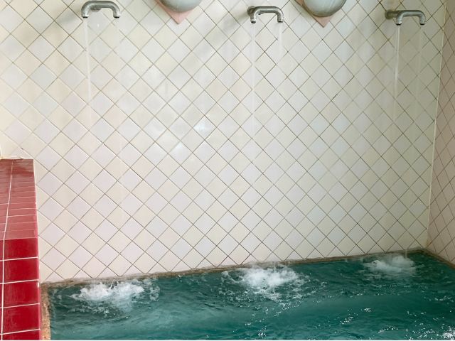 【大浴場】打たせ風呂