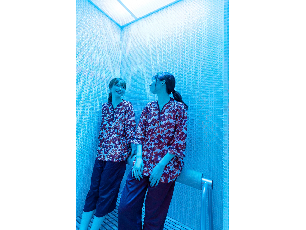 クールルーム 岩盤浴、ロウリュウの後はこちらで涼むのがオススメです。岩盤浴と交互に入ることで、血行促進に効果があります。