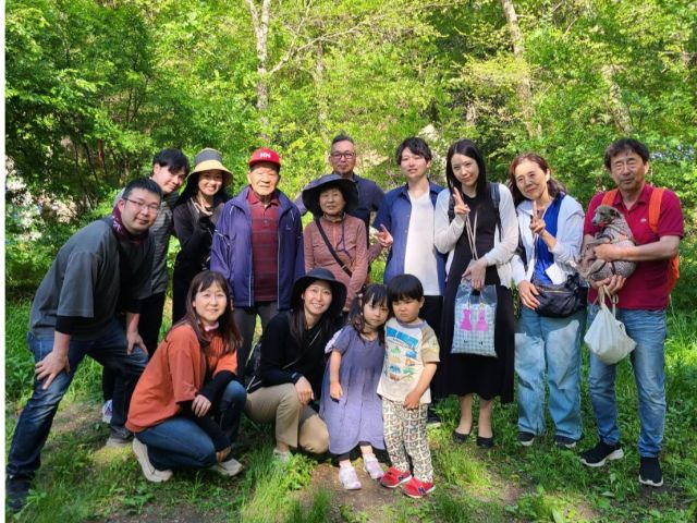 緑豊かな公園でのBBQ