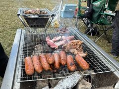 焼きいもも同時に楽しめるBBQ