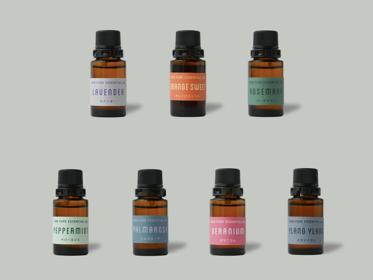 フランス産の天然精油を贅沢に使用