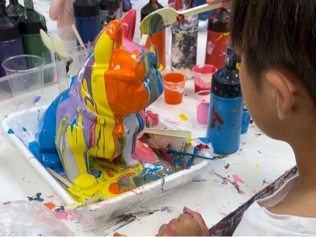 子供が没頭して創造力を発揮する様子は最高です☆