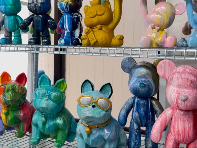 インテリアとしてとても映えるフィギュアばかりです!