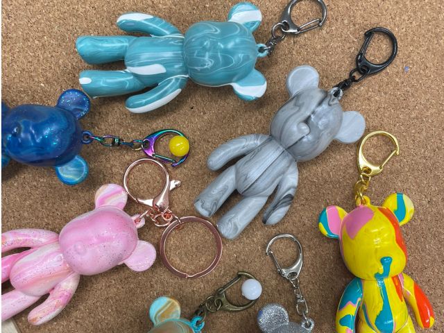 キーチェーンもカスタマイズ可能!