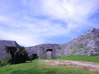 世界遺産「座喜味城跡」