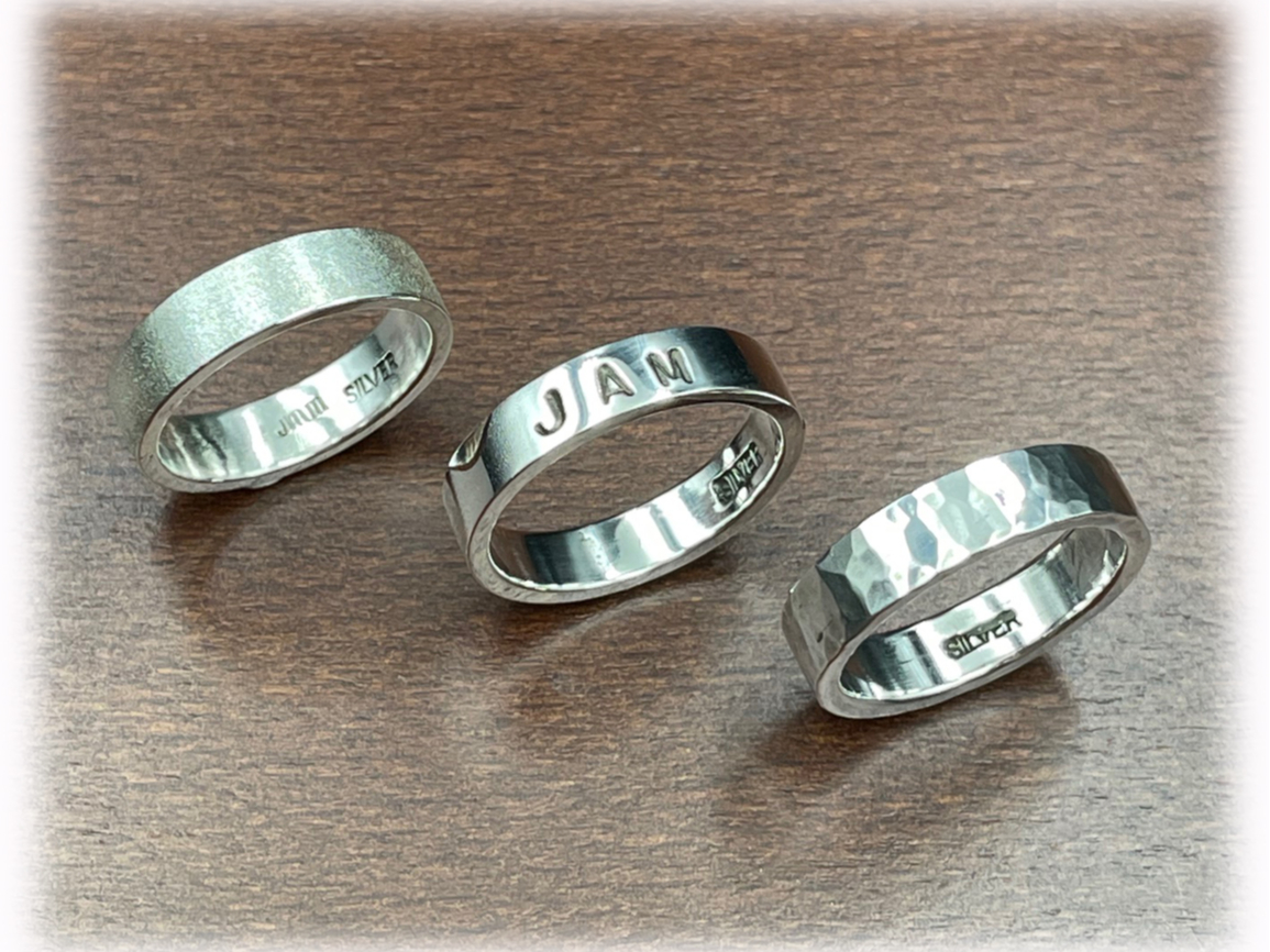 【札幌/彫金教室】シルバーリング作り☆自分だけのオリジナルジュエリーを作っちゃお...