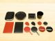 蒔絵体験用の器物。全て職人による本格漆塗りです。