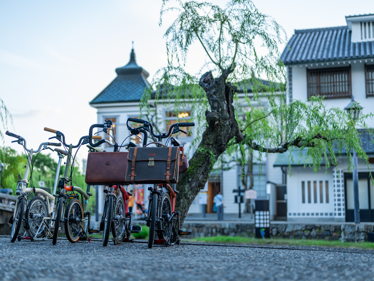 倉敷美観地区周辺の歴史と風情を味わうスローサイクリング（2時間