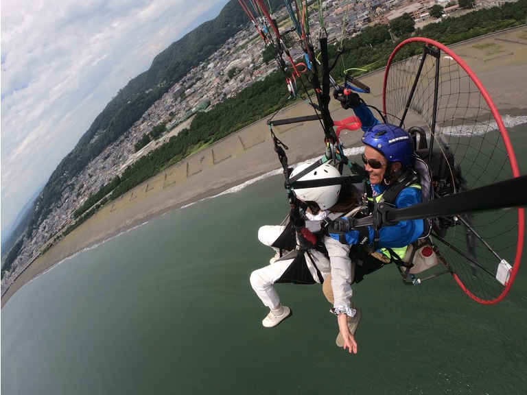 両手を広げ〜タイタニック〜思う存分に風を感じてくださいw