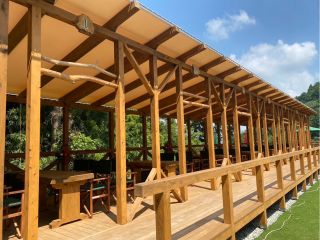 <BBQエリア>Bambooデッキ