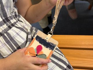 お花のパスケース