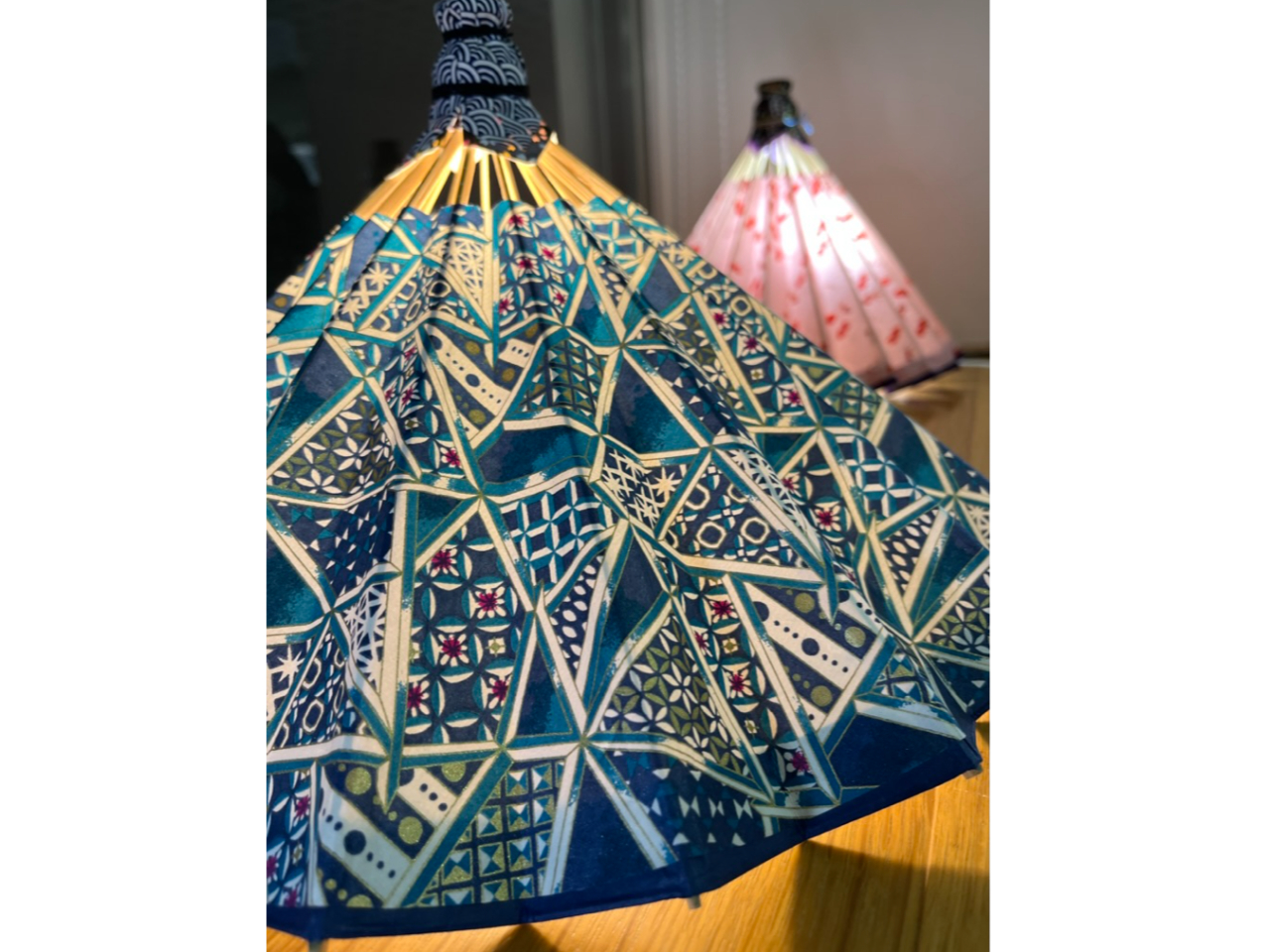 じっくりコース】和傘ランプシェード制作体験《カップル・ファミリー