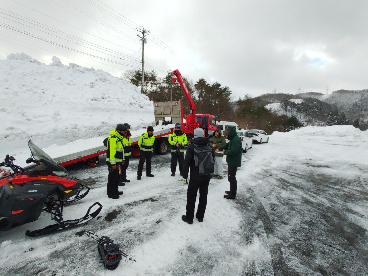 スノーモービル 雪上車 バギーのレンタル 北海道内はもちろん、全国