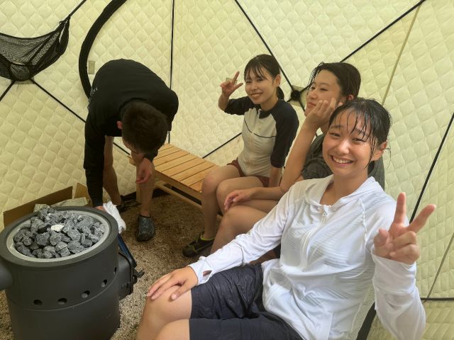 ★プライベートな大自然空間でテントサウナでととのう体験!ファミリーやグループにおすすめ!