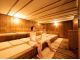 〜麦飯石塩サウナ(高温)〜薬効も話題の麦飯石を利用したサウナ。従業員による定刻のロウリュウも行っています。
