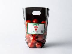 宮トマトはグルタミン酸・リコピンが多産地と比較して2.5倍以上含まれているため、からだにも美容にもいい!非常に高栄養価のミニトマトです。