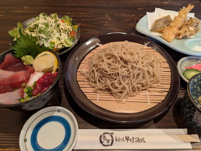 昼食:お蕎麦屋さんでそばランチ(※苦手な食材がありましたら事前にご連絡ください)
