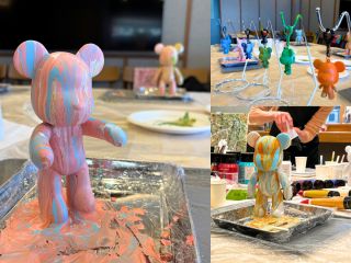 完成したベアアート