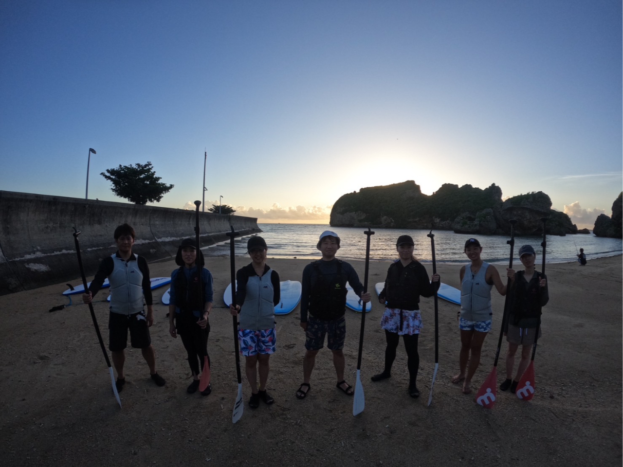 早朝から気合いいれます