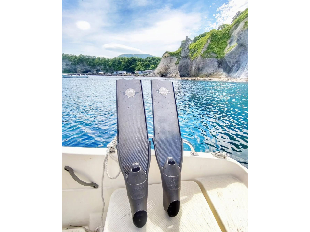 【北海道・積丹発】ボートシュノーケリング★船で綺麗なスポットまでご案内♪<女性・...