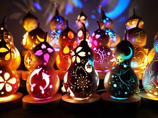 作って楽しい!光って楽しい!可能性無限大なひょうたんライト教室!