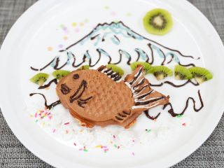 作って楽しい!食べて楽しい!可能性無限大なたい焼きアート教室!