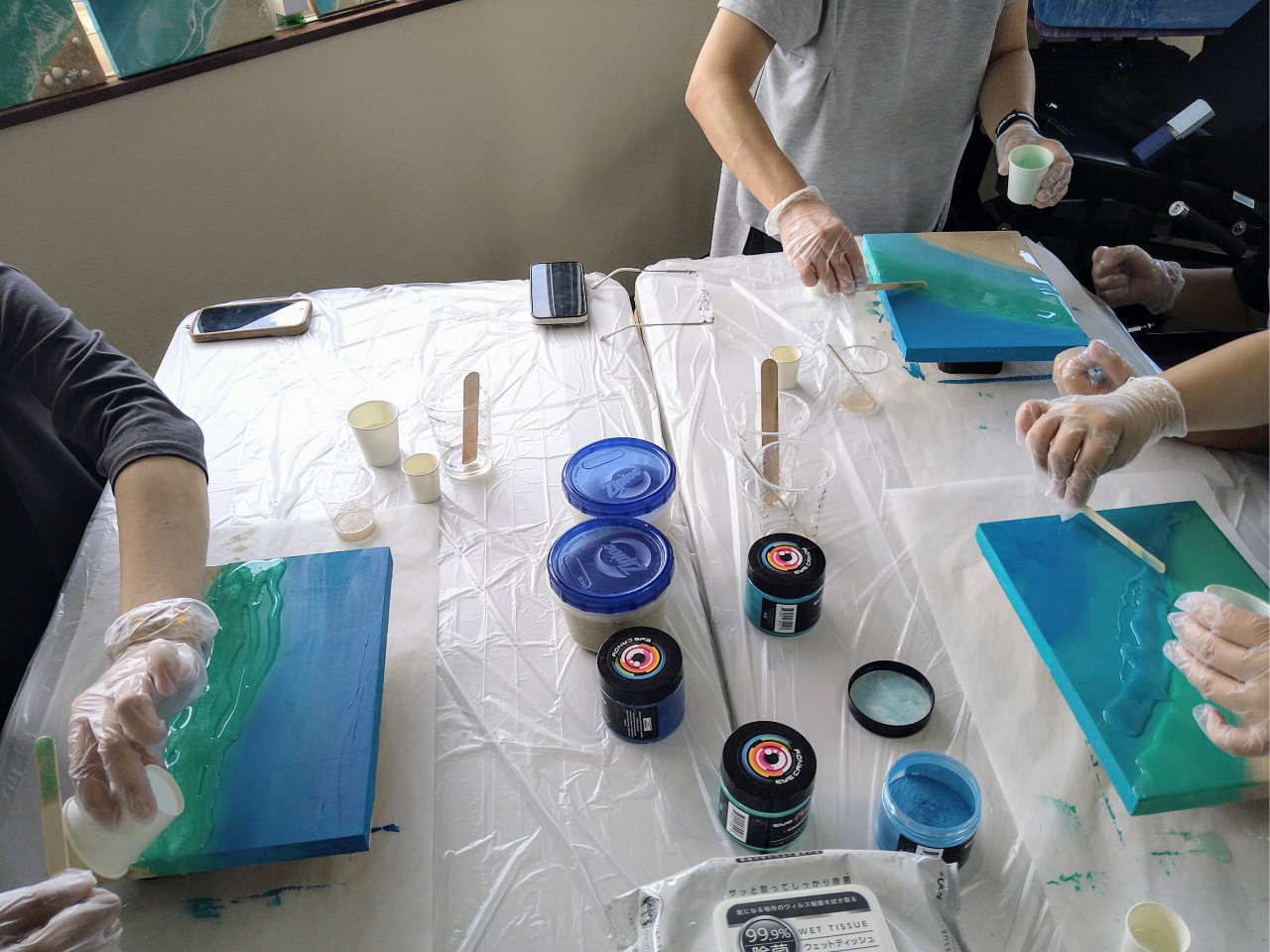 体験の様子です