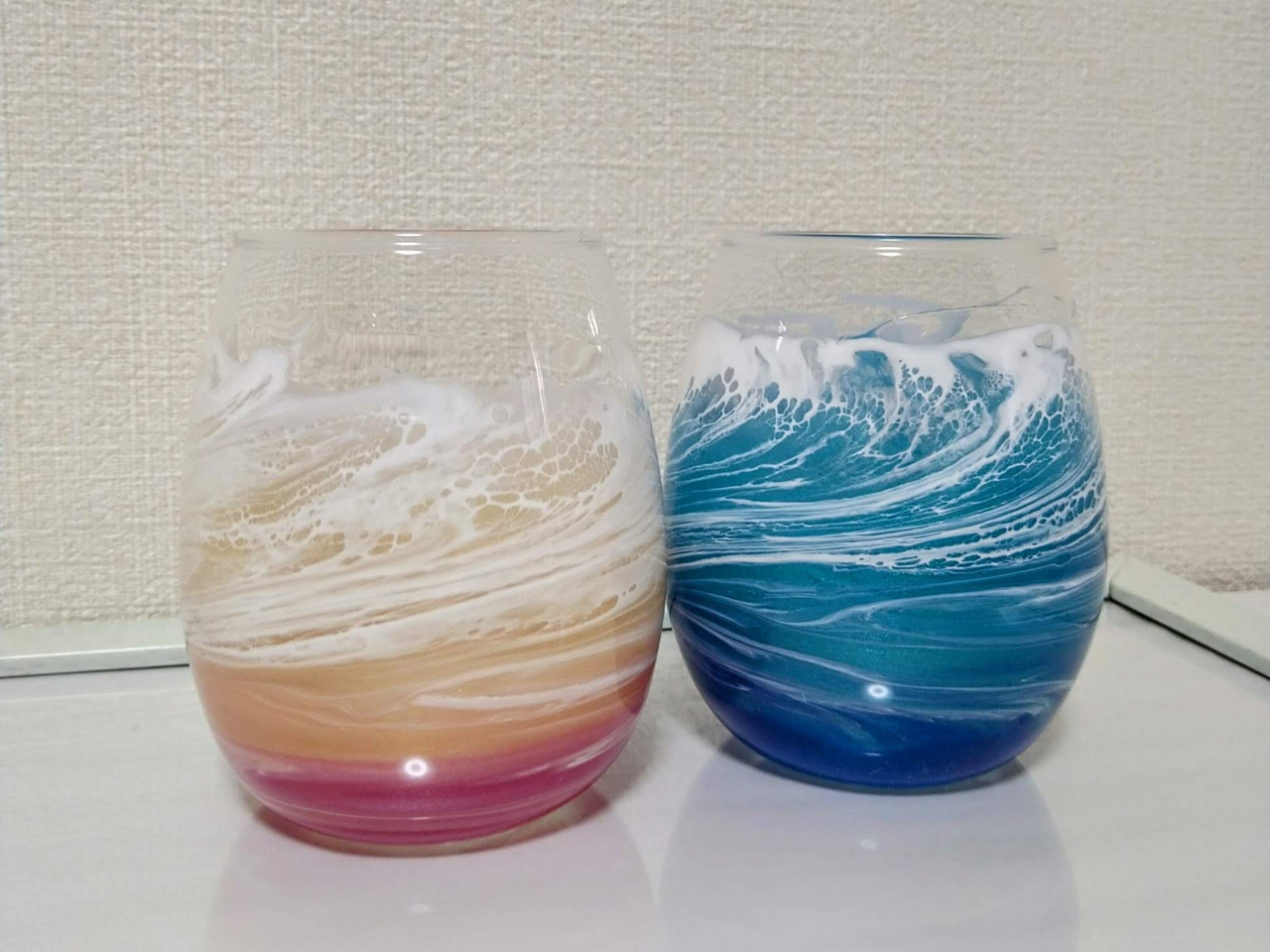 うるま市・海を望む開放的な空間】オーシャングラス/波レジングラス｜2