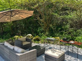 緑とせせらぎの非日常体験プライベートBBQ・サウナ利用可